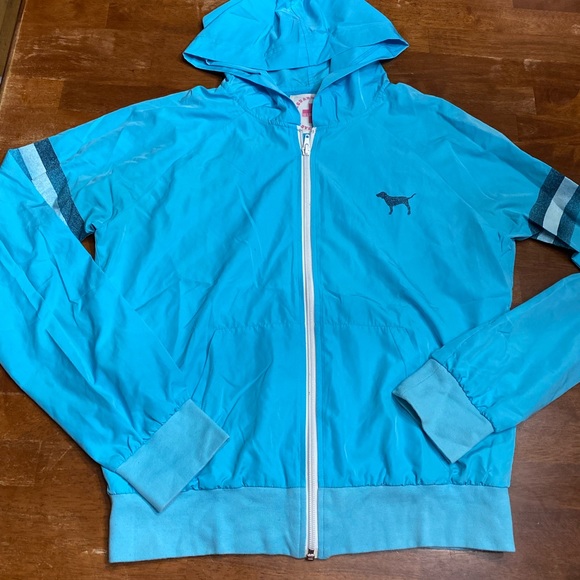 PINK Victoria's Secret Tops - PINK polyester jacket